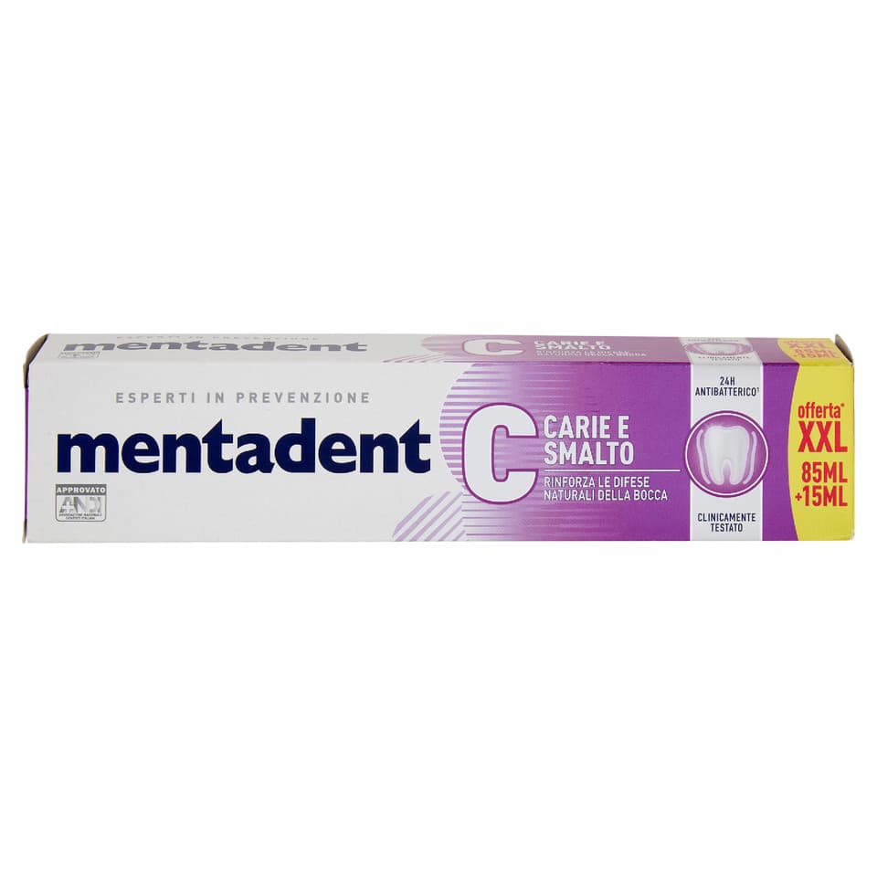 Dentifricio C Carie E Smalto Xxl 85ml+15ml