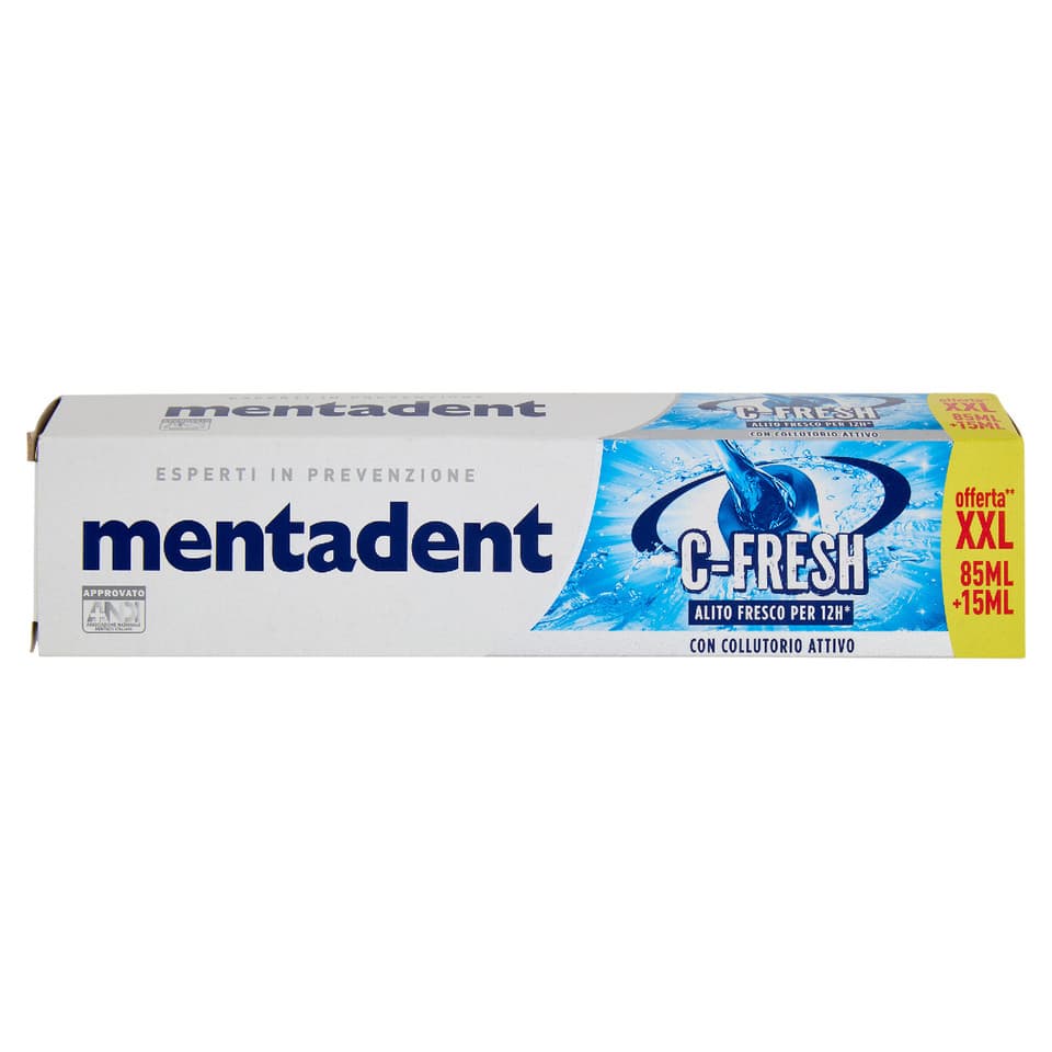 Dentifricio C-fresh Xxl 85ml+15ml
