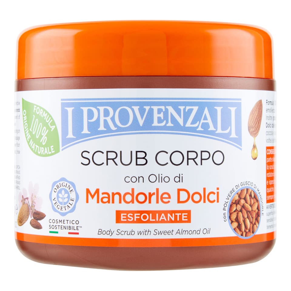 Scrub Corpo Con Olio Di Mandorle Dolci