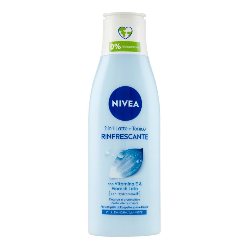 Nivea 2 In 1 Latte Detergente + Tonico