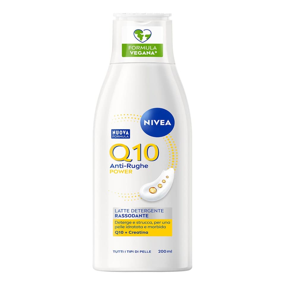 Q10 Anti- Rughe Power Latte Detergente Rassodante Tutti i Tipi di Pelle