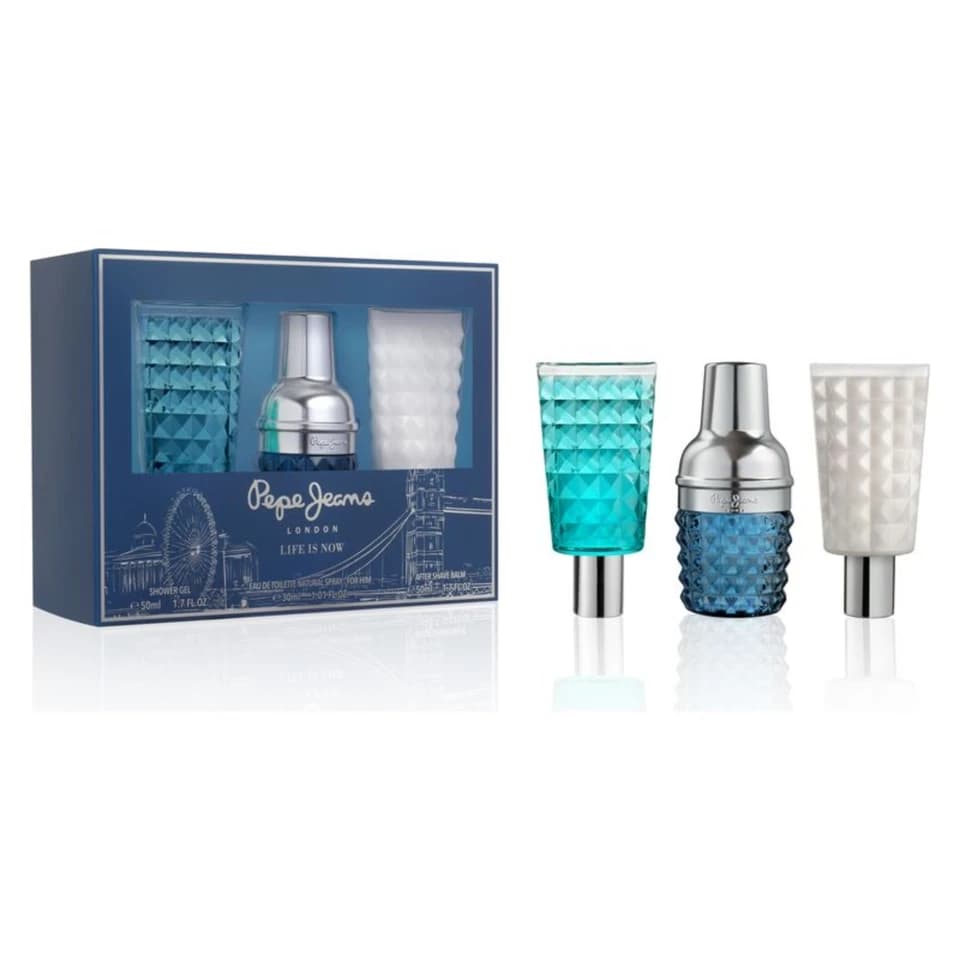 Cofanetto Life Is Now For Him - Eau De Toilette 30 Ml + After Shave 50 Ml + Shower Gel 50ml
