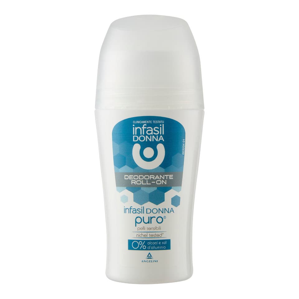 Donna Puro Deodorante Roll-on Pelli Sensibili
