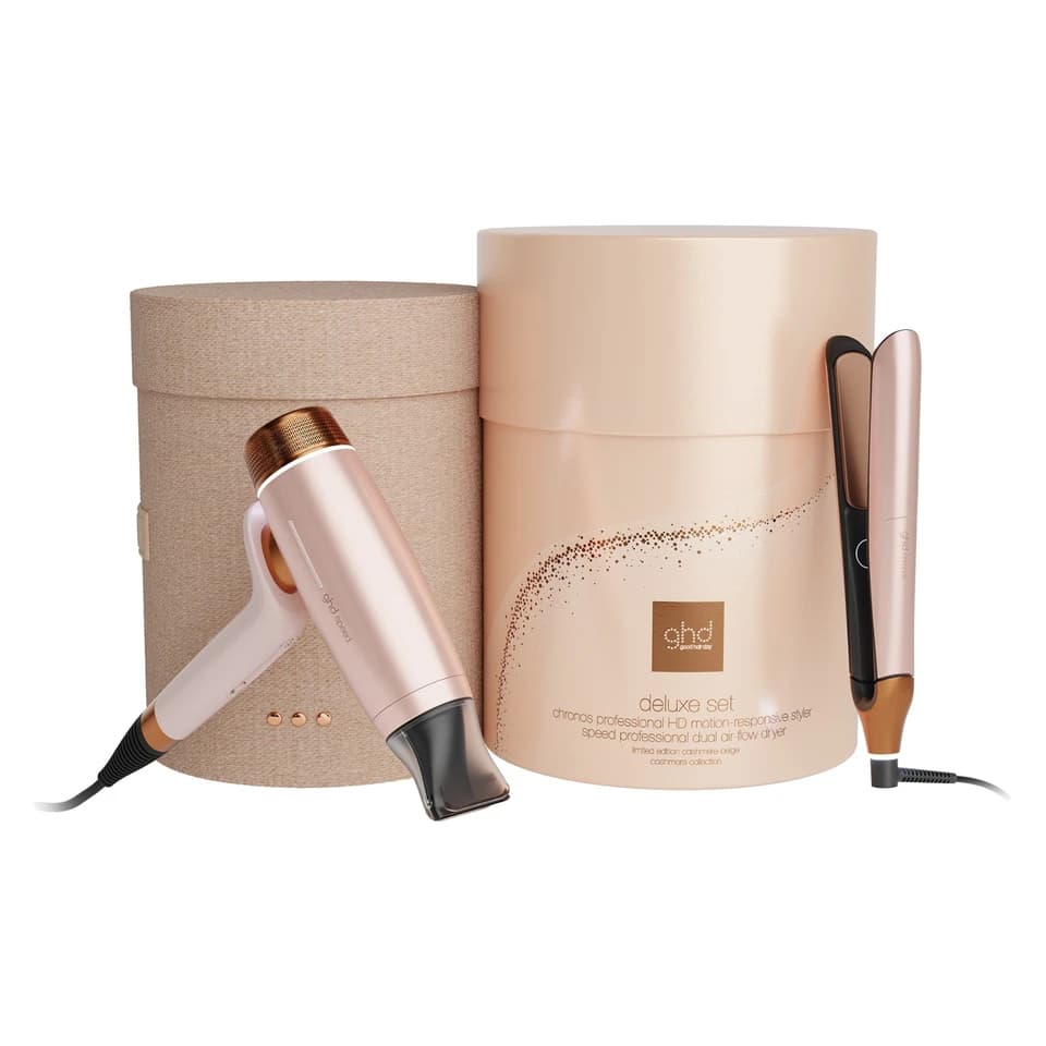 GHD DELUXE GIFT SET CASHMERE COLLECTION - GHD CHRONOS GHD SPEED