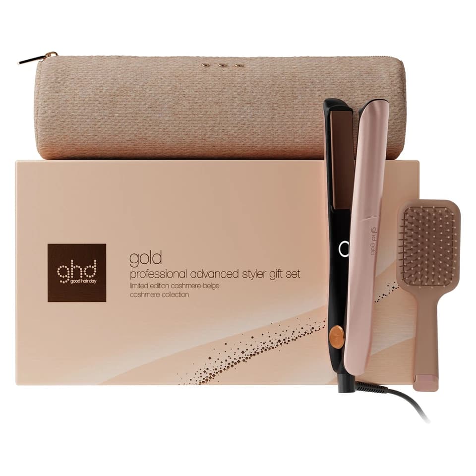 GHD GOLD GIFT SET IN CASHMERE