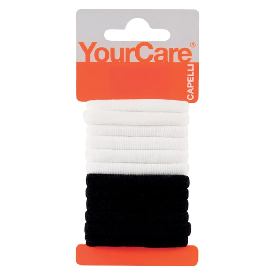 Elastici Noclip Medium Bianco/Nero