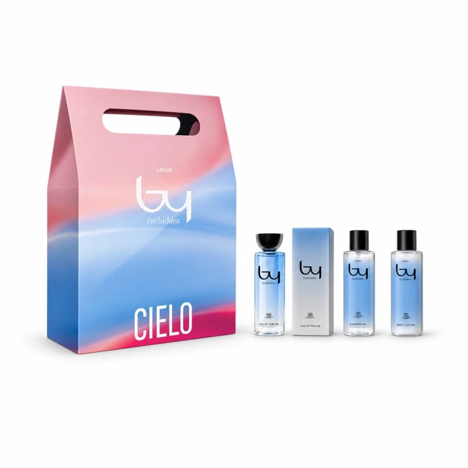 Cofanetto Cielo Daily Routine Eau De Toilette 120ml+Shower Gel 200ml+ Body Lotion 200ml