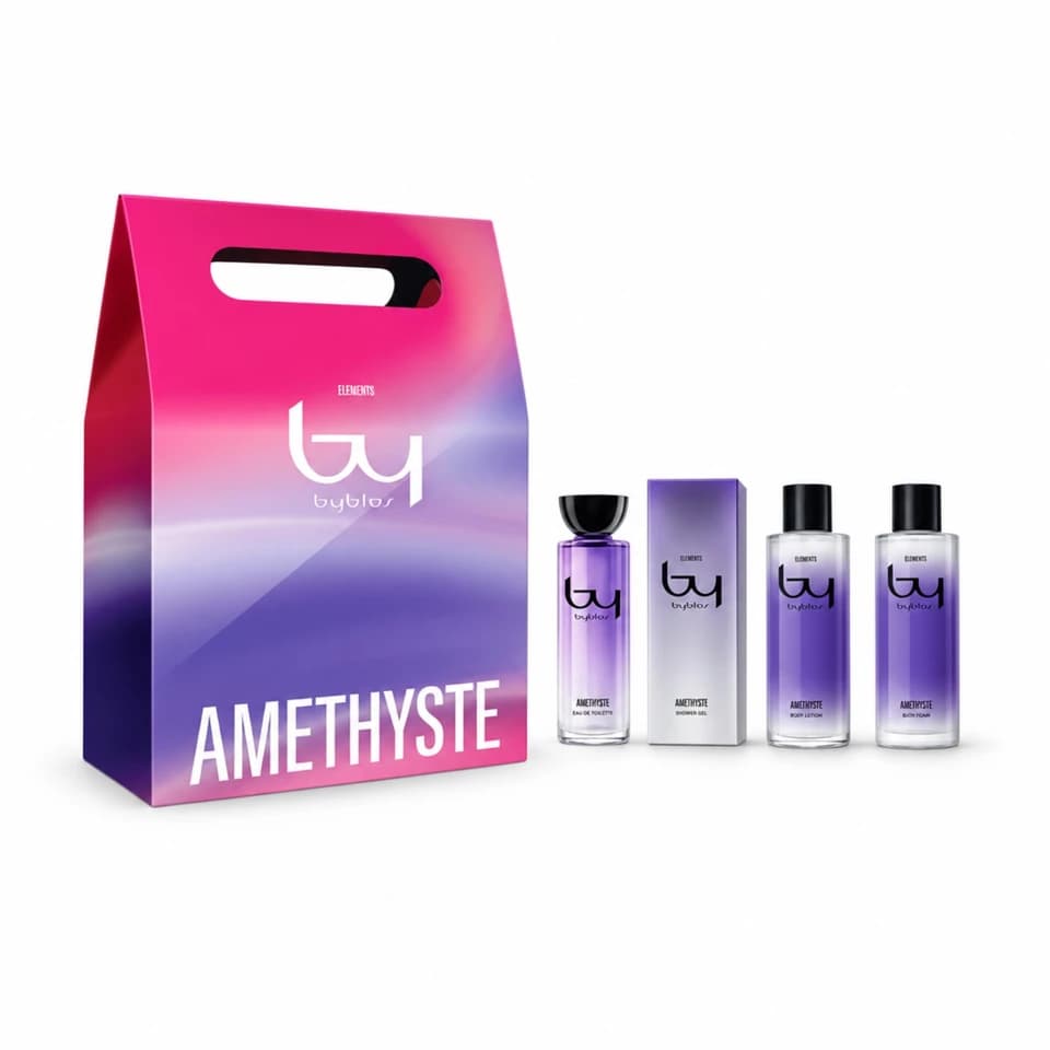 Cofanetto Amethyste Daily Routine Eau De Toilette 120ml+Shower Gel 200ml+ Body Lotion 200ml