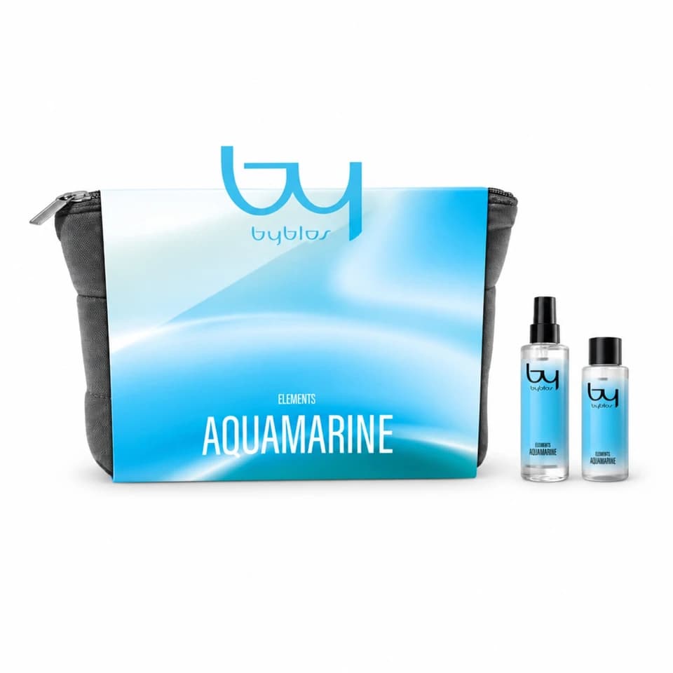 Cofanetto Aquamarine My Beauty Chic Body Mist 250ml + Body Lotion 200ml + Beauty Case Donna