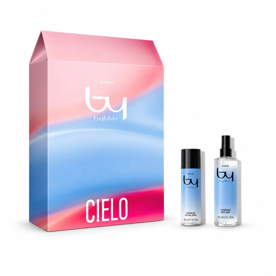Cofanetto Cielo Essential Kit Deodorante 150ml + Body Mist 250ml