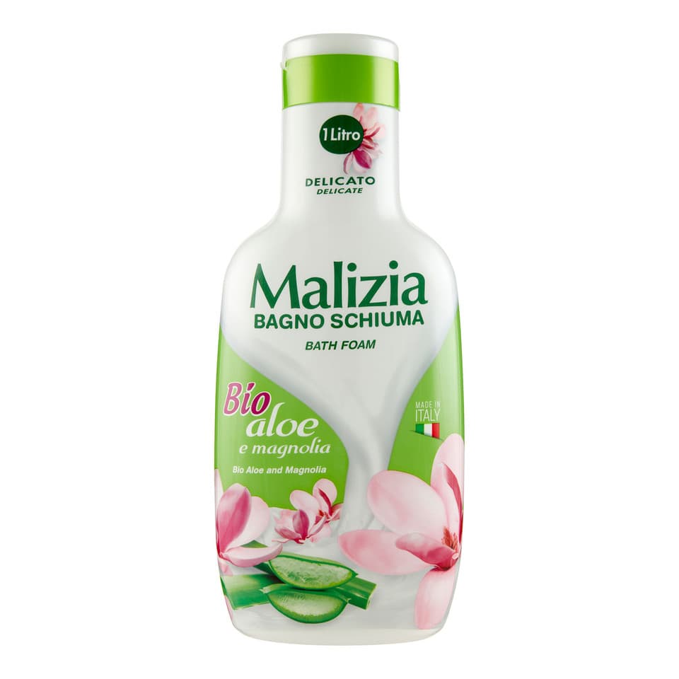 Bagno Schiuma Bio Aloe E Magnolia
