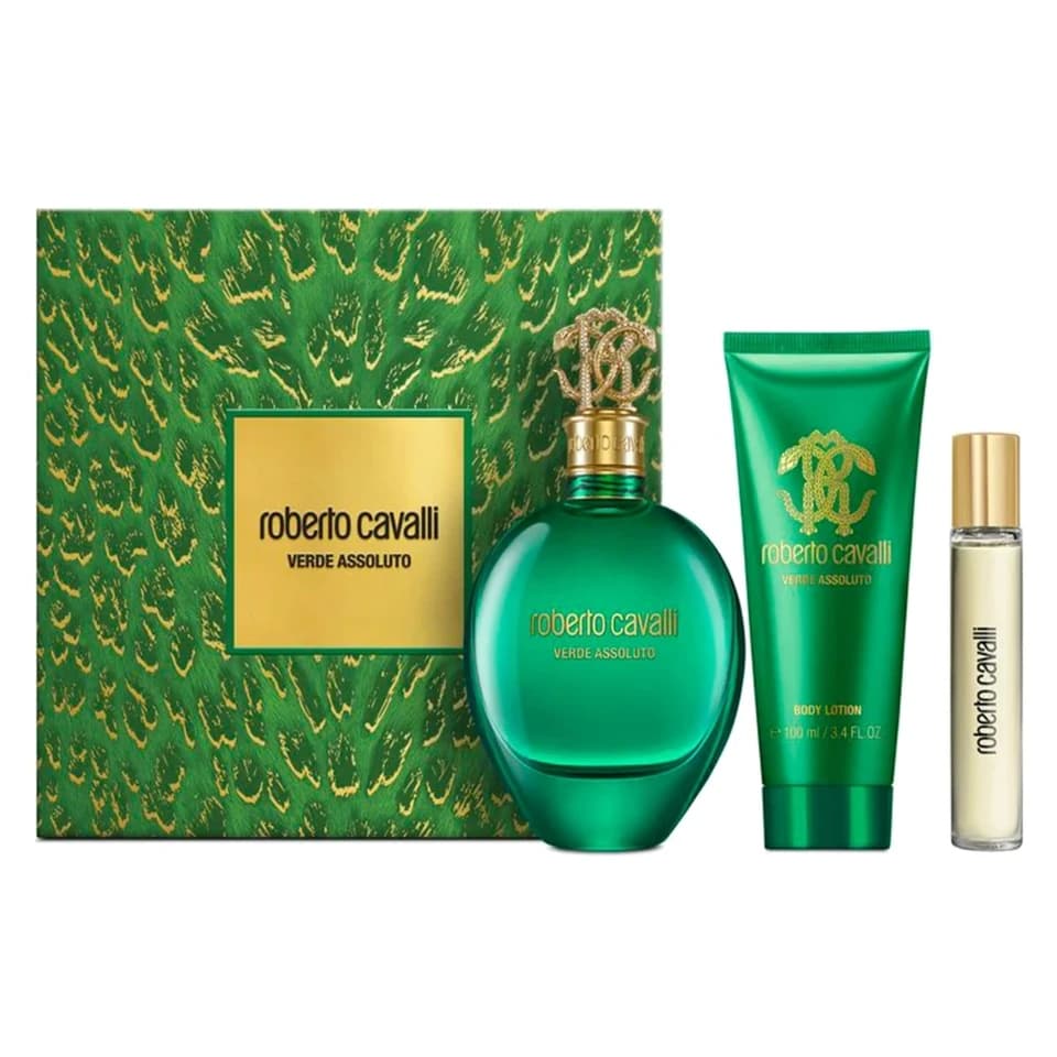 Cofanetto Verde Assoluto Eau De Parfum 75 Ml + Body Lotion 100 Ml + Travel Spray 15 Ml