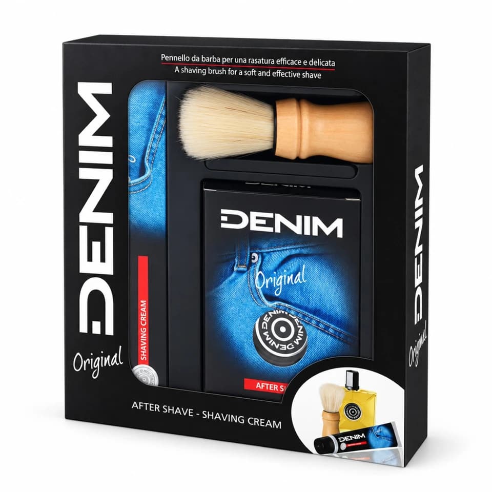 Cofanetto Original - Pennello + After Shave 100 Ml + Shaving Cream Tubo 100 Ml