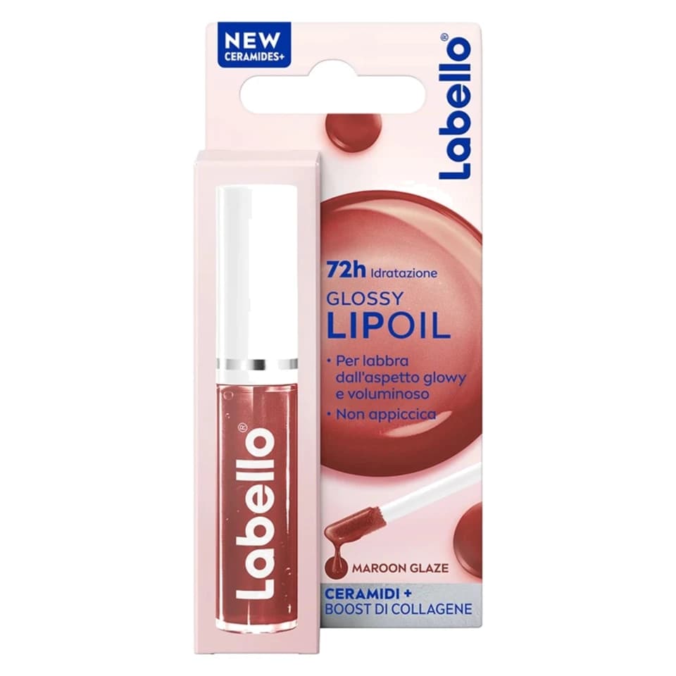 Glossy Lip Oil Maroon Glaze 5,1 Gr