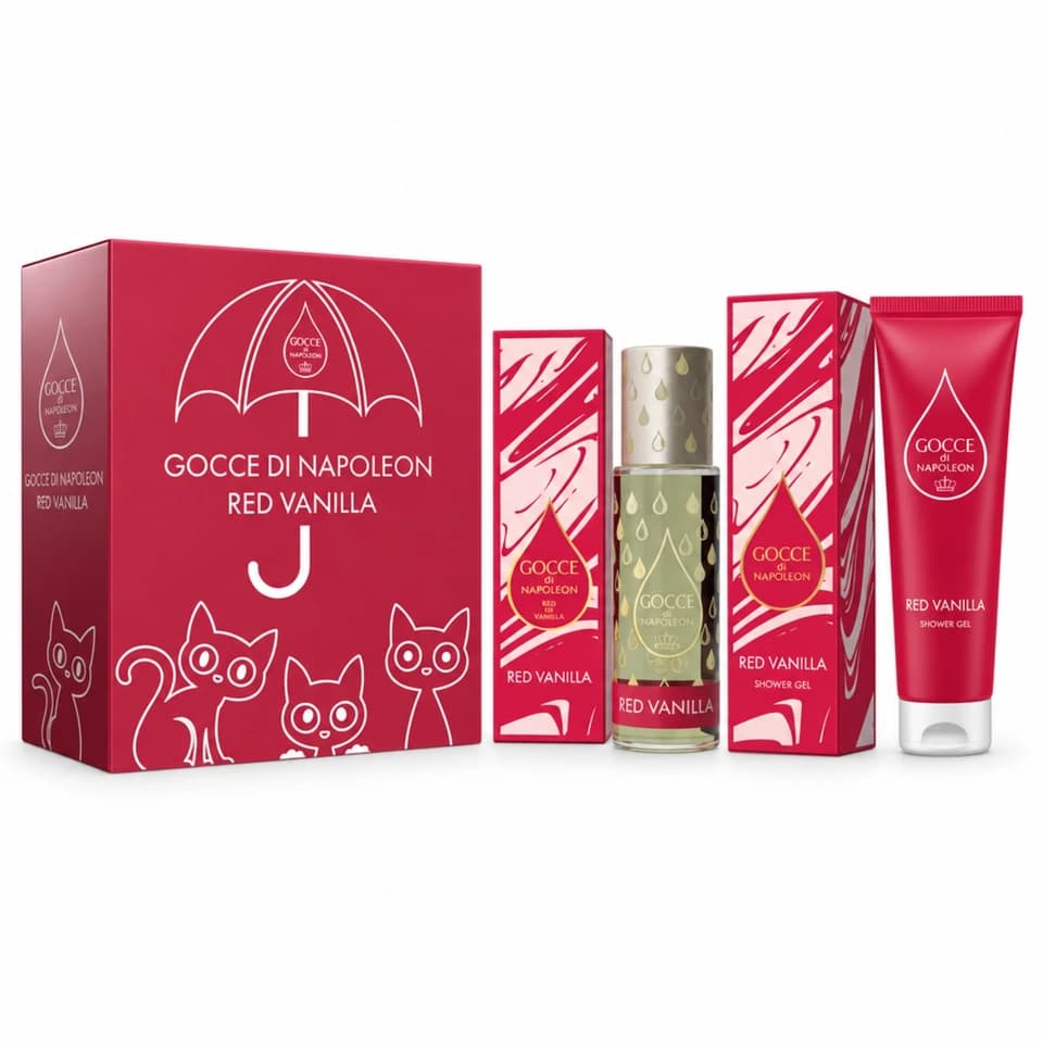 Cofanetto Red Vanilla - Eau De Toilette 100ml + Shower Gel 300ml