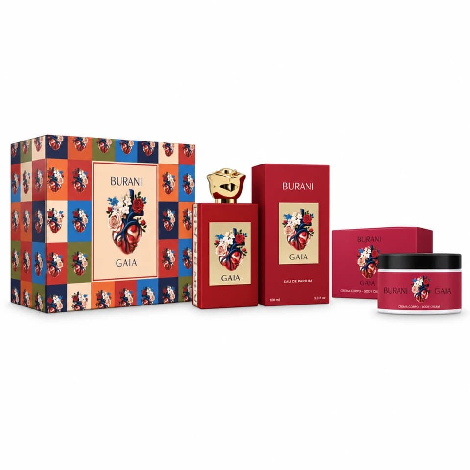 Cofanetto Gaia - Eau De Parfum 100ml + Body Lotion Vaso 200ml