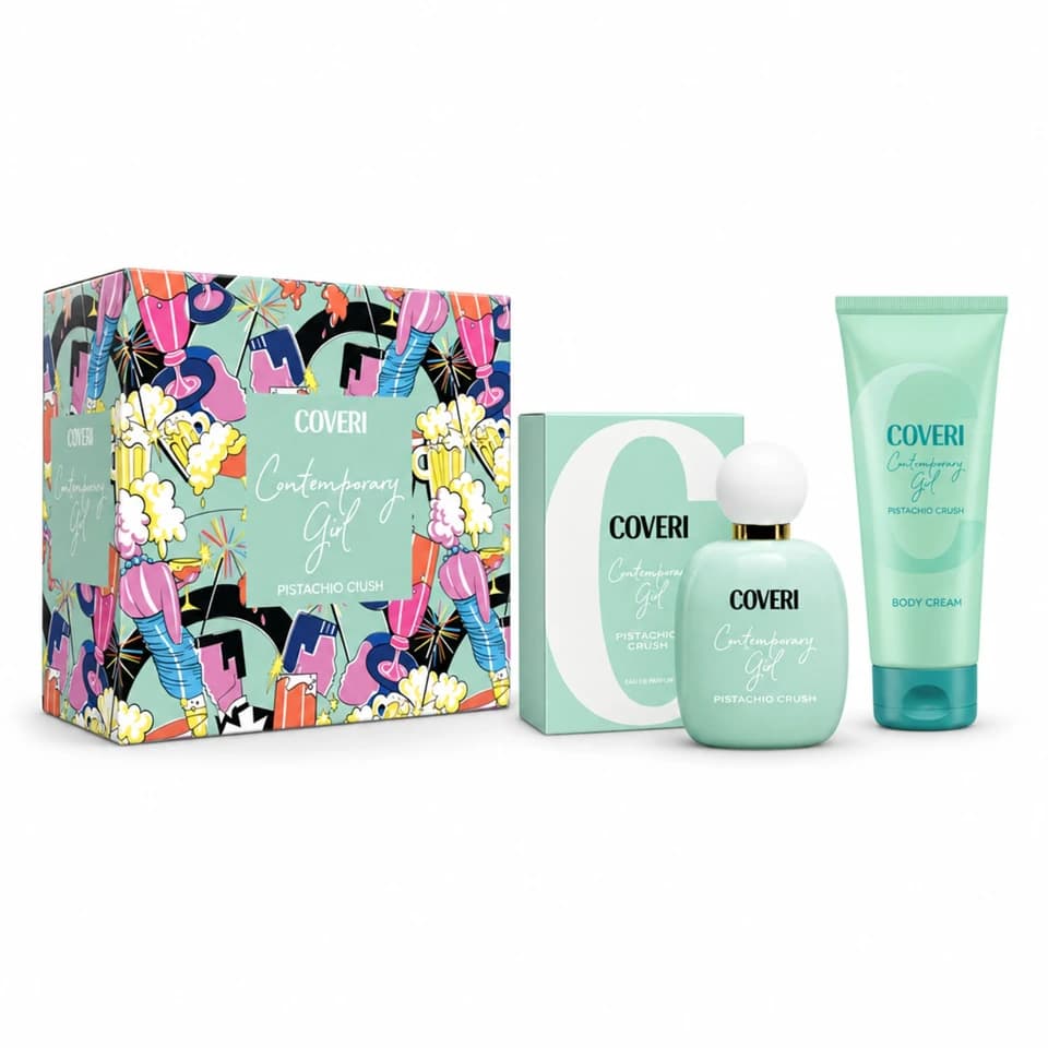 Cofanetto Contemporary Girl Pistacchio Crush - Eau De Parfum 100ml + Body Lotion 200ml
