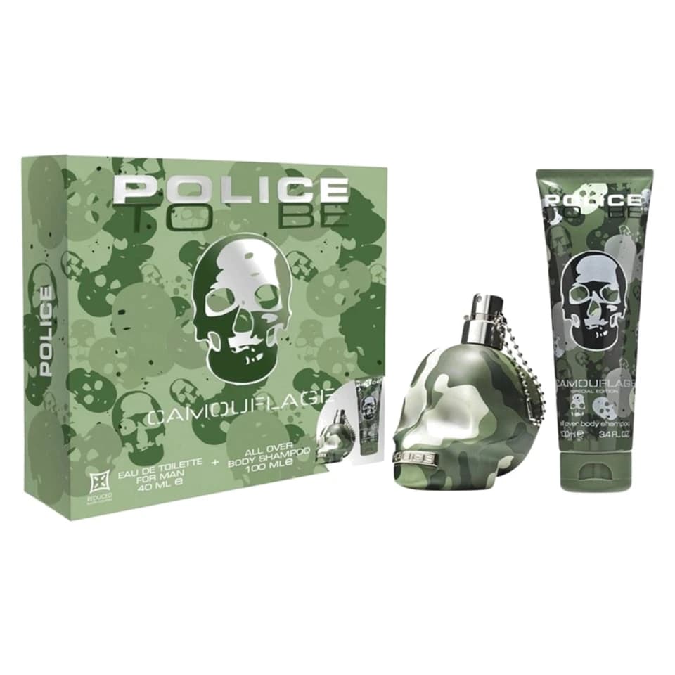 Cofanetto To Be Camouflage - Eau De Toilette 40ml + Shower Gel 100ml