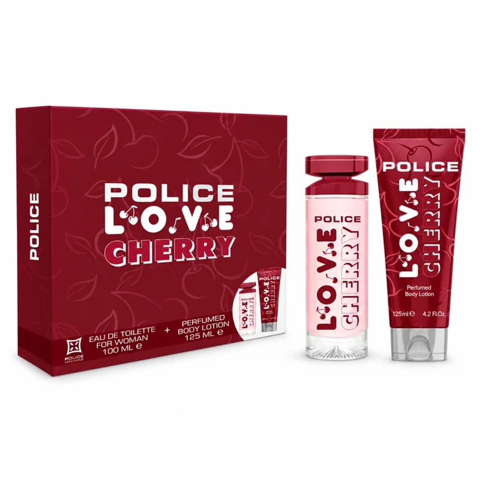 Cofanetto Love Cherry Eau De Toilette 100ml + Body Lotion 125ml
