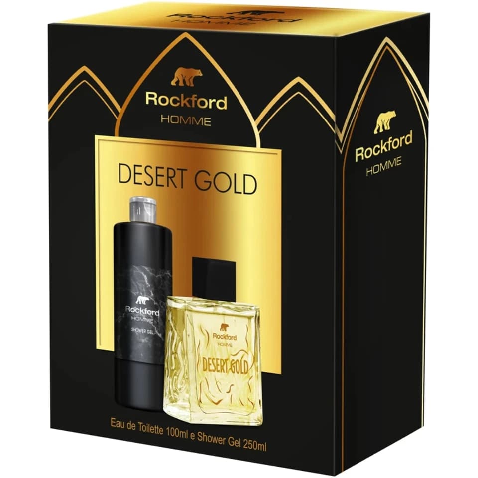 Cofanetto Homme Desert Gold Eau De Toilette 100ml + Shower Gel 250ml