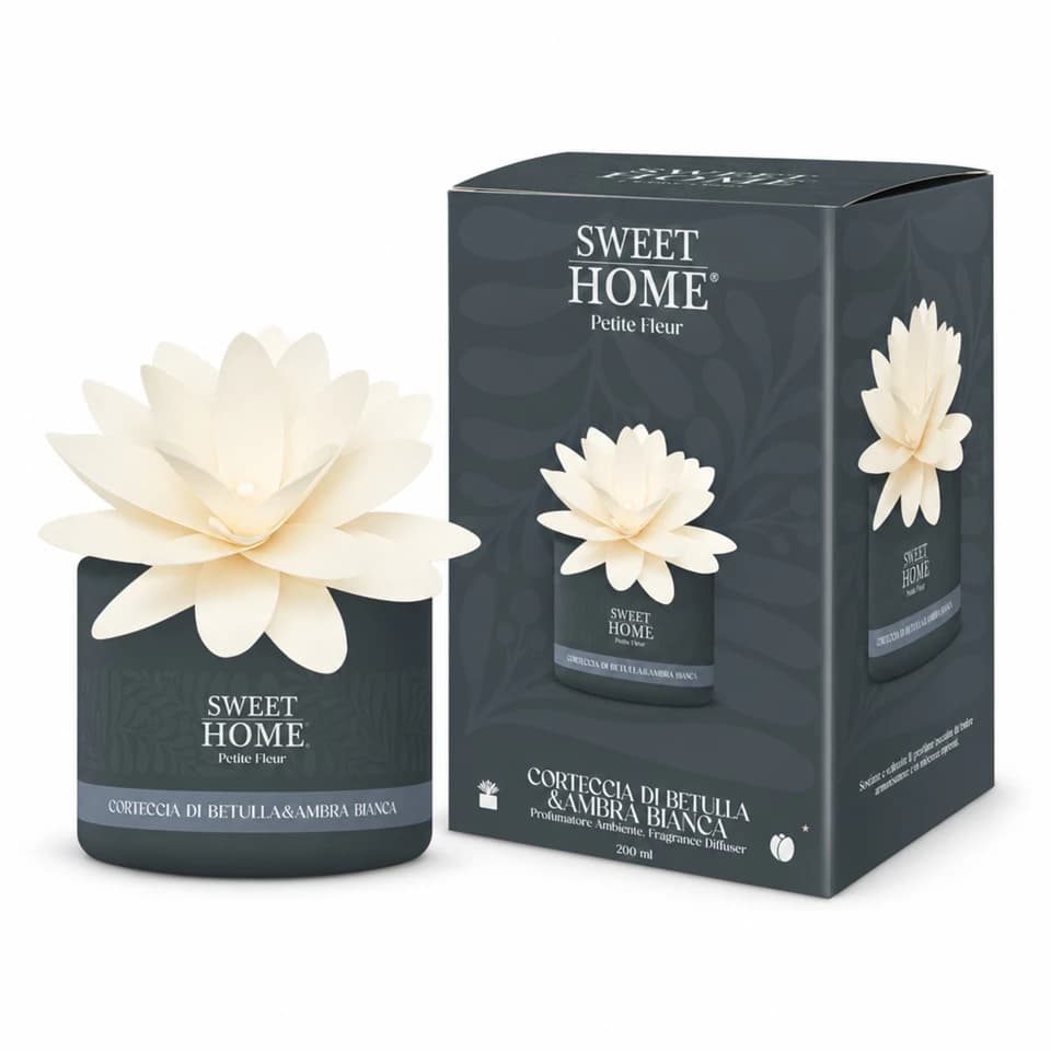 Petite Fleur Profumatore Ambiente Corteccia Di Betulla E Ambra Bianca 200 Ml