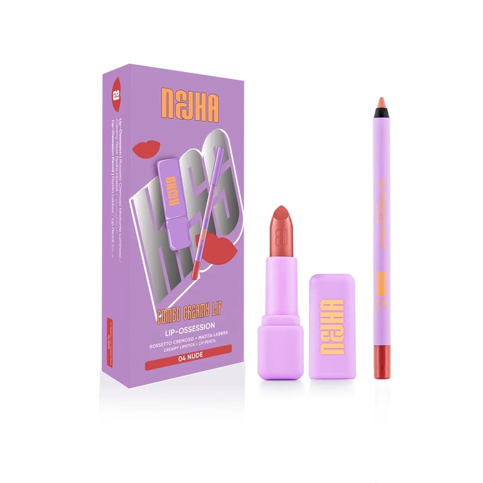 Cofanetto Rossetto Lip-Ossession 04 – Matita Labbra Lip Pencil 04 Nude