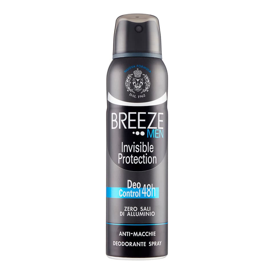 Men Invisible Protection Deodorante Spray