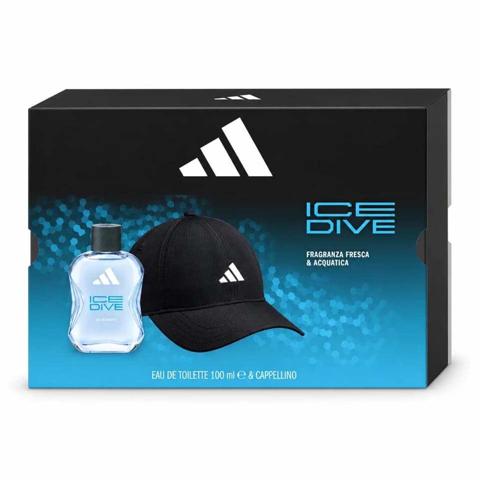 Cofanetto Ice Dive Eau De Toilette 100 Ml + Cappellino Nero