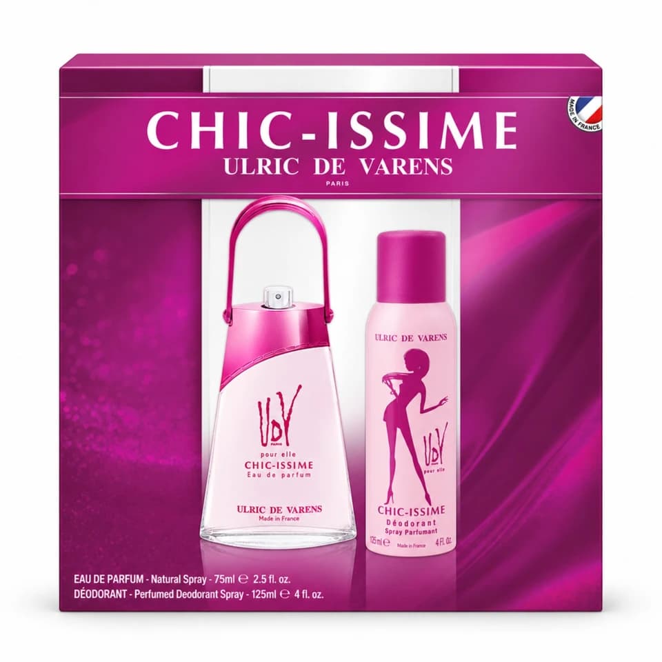 Cofanetto Elle Chic-Issime Donna - Eau De Parfum 75ml - Deodorante Spray 125ml