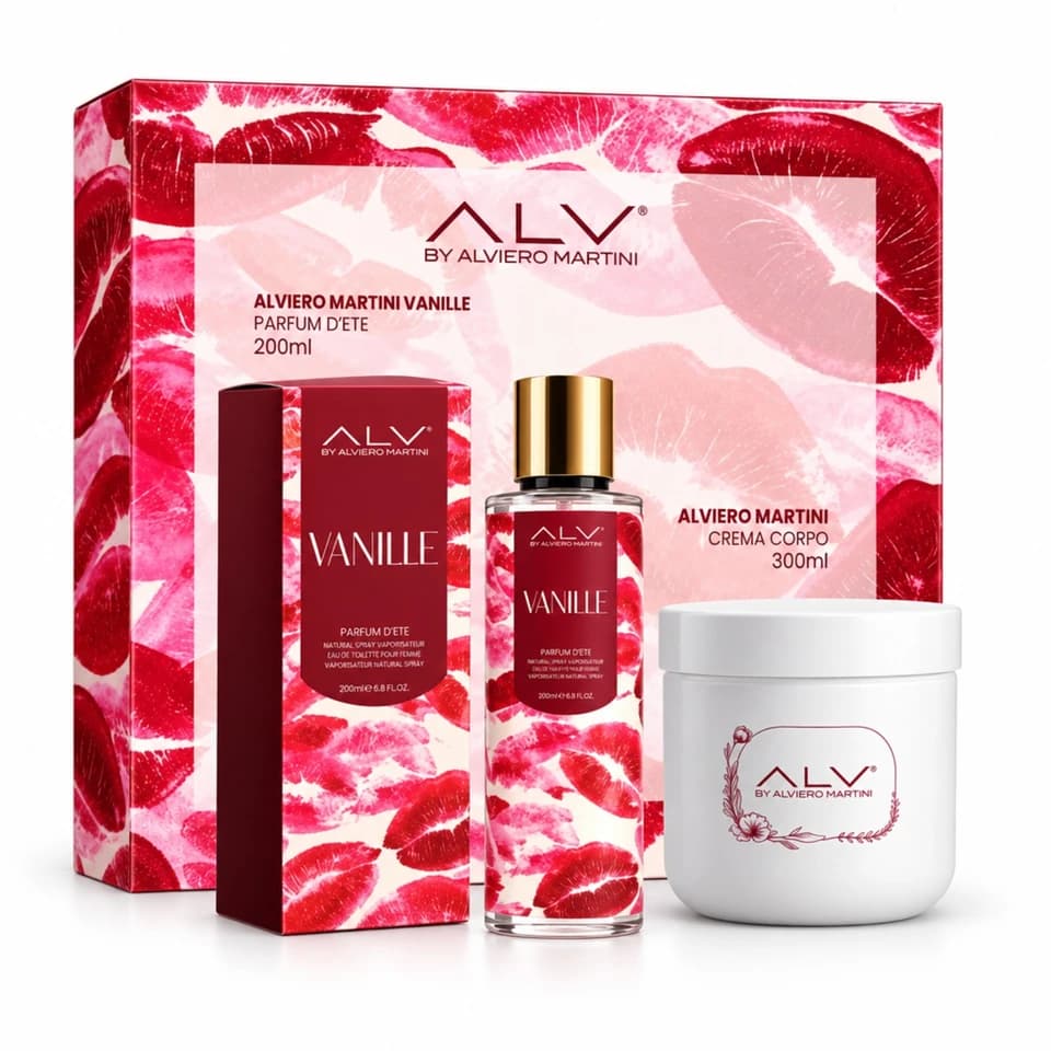 Cofanetto Parfum D’été Vanille - Eau De Toilette 200ml + Body Lotion 300ml
