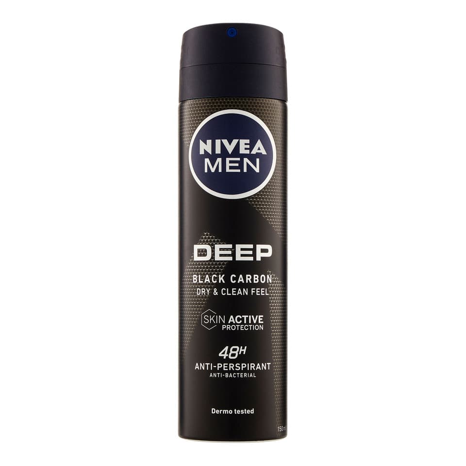 Men Deep Black Carbon Anti-perspirant