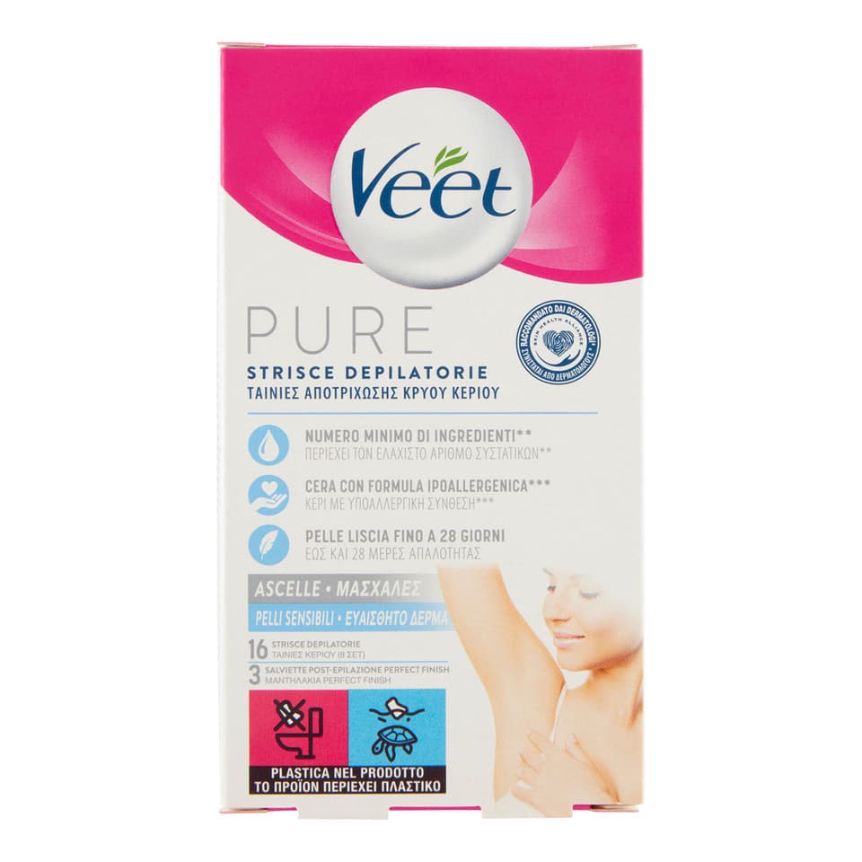 Strisce Ipoallergeniche Ascelle 16 Pezzi