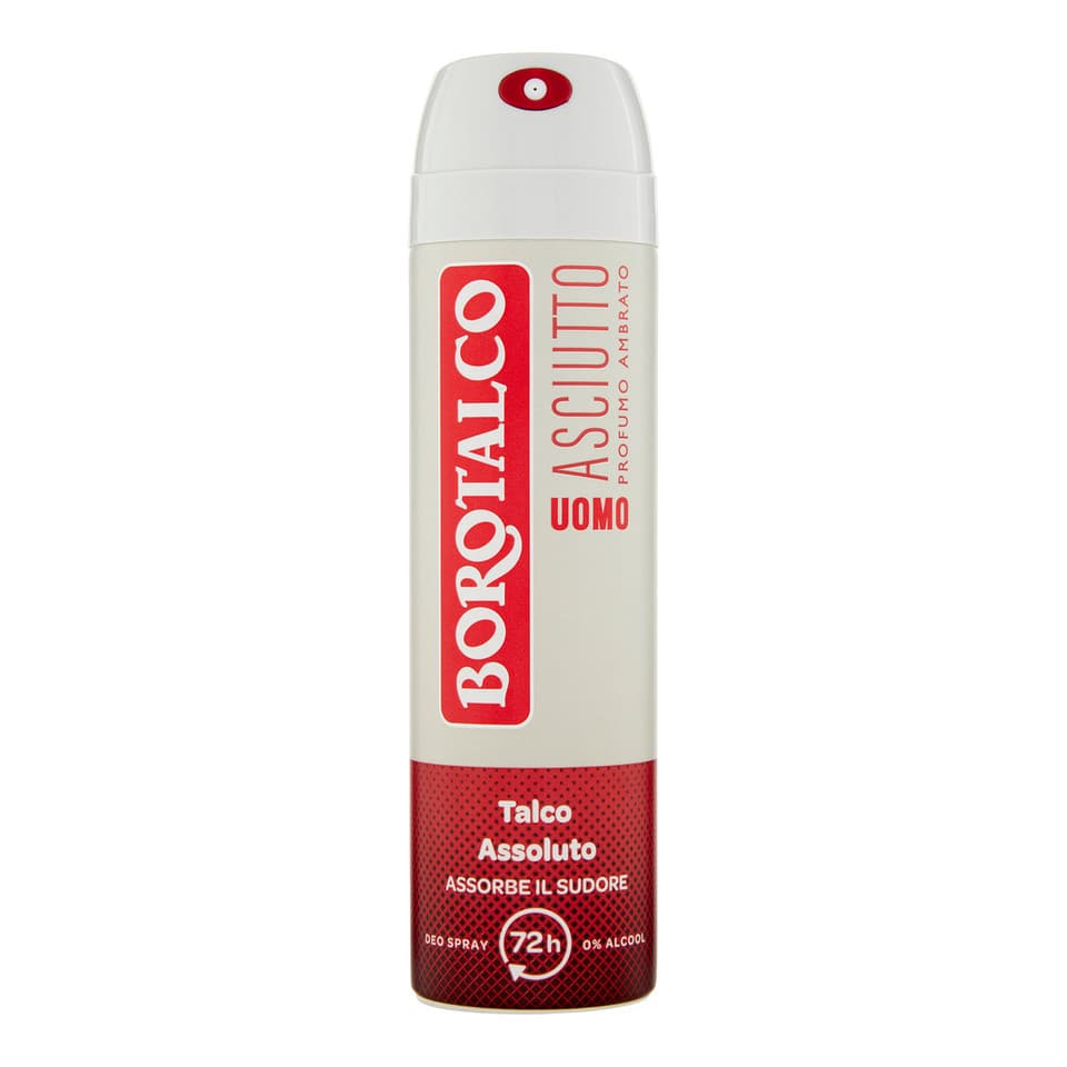 Uomo Asciutto Profumo Ambrato Deo Spray