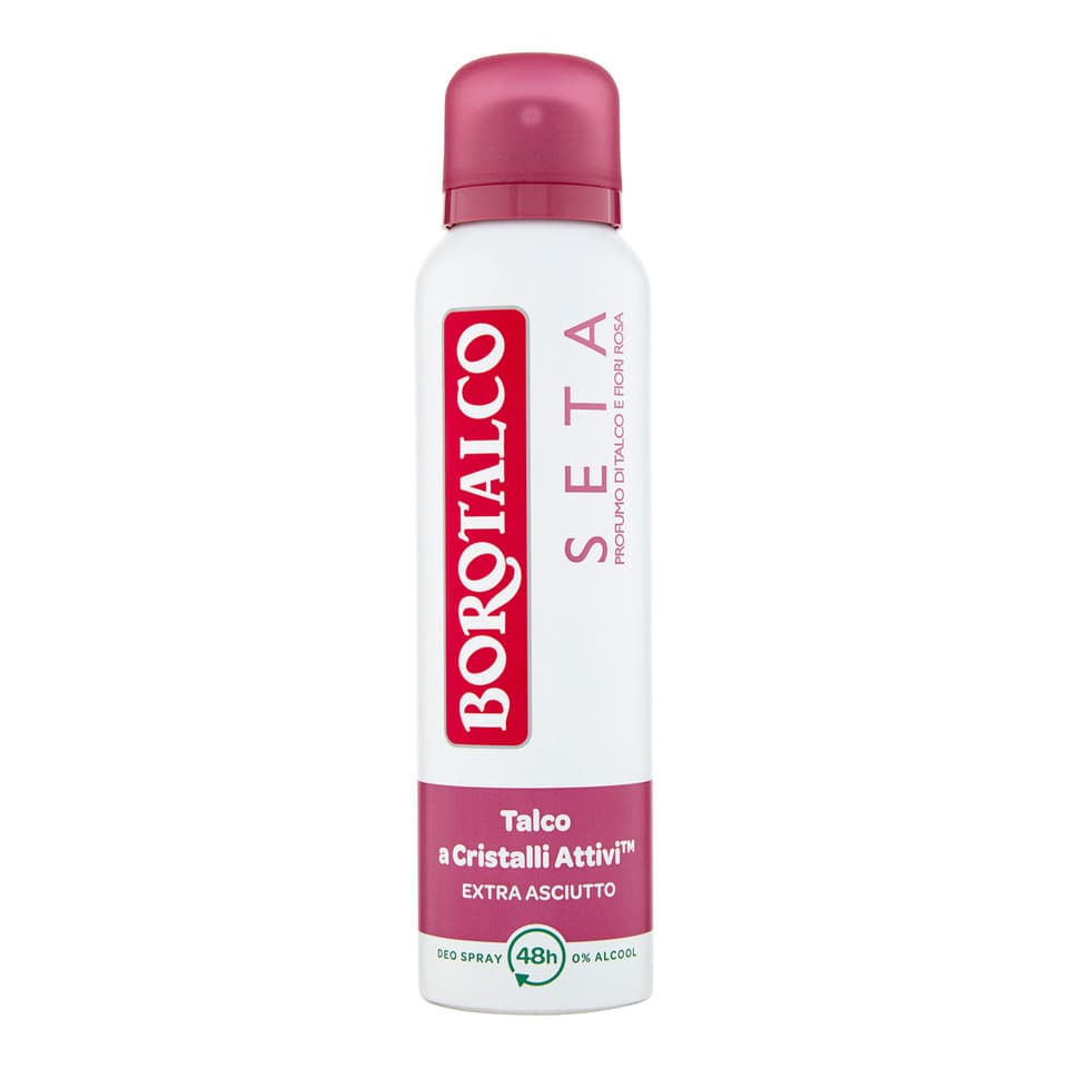 Seta Deodorante Spray Profumo Di Talco E Fiori Rosa 150 Ml