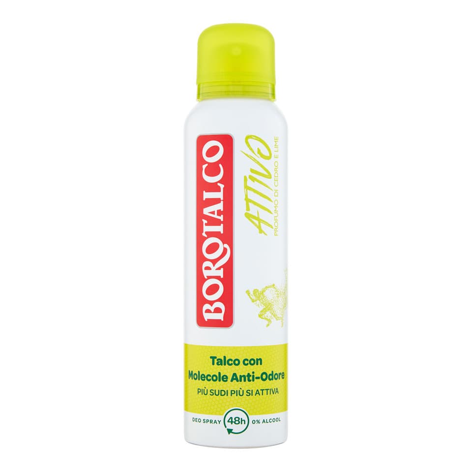 Attivo Profumo Di Cedro E Lime Deo Spray