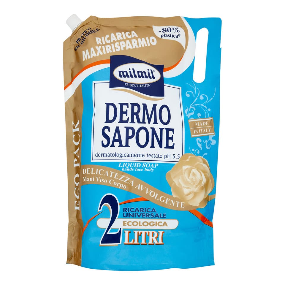 Dermo Sapone Delicatezza Avvolgente Ricarica Universale Ecologica