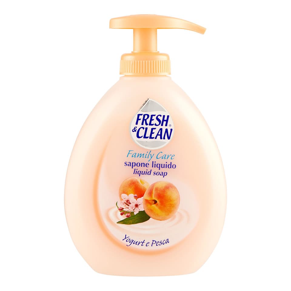 Family Care Sapone Liquido Yogurt E Pesca