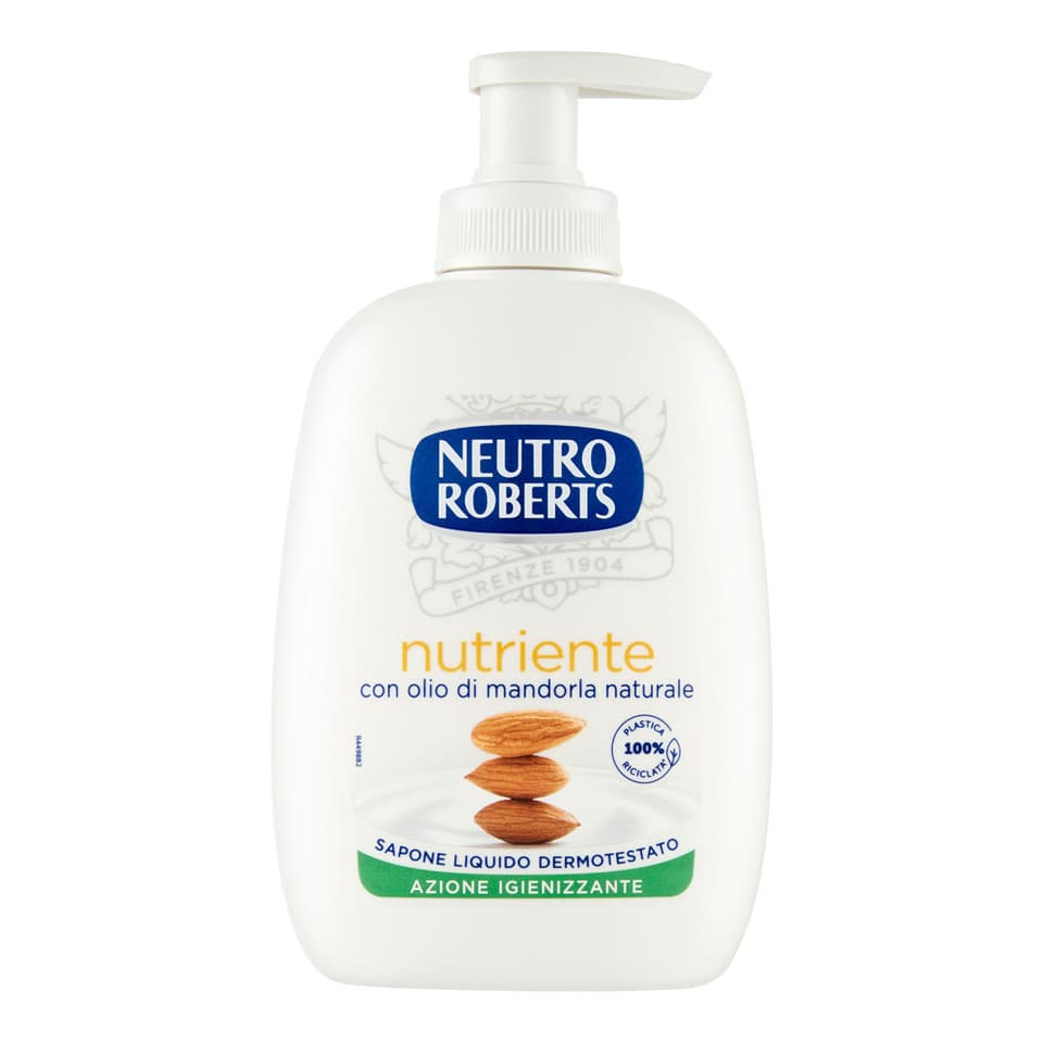 Sapone Liquido Nutriente Con Olio Di Mandorla Naturale