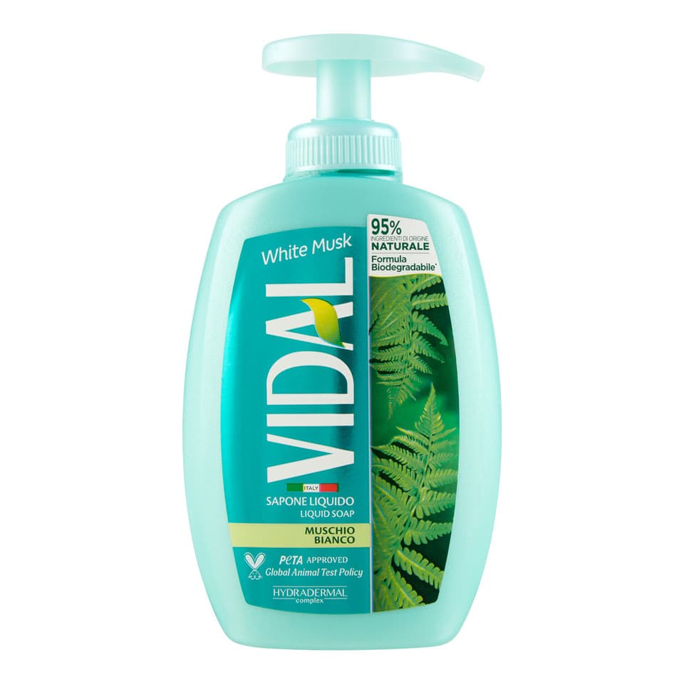 White Musk Sapone Liquido Muschio Bianco