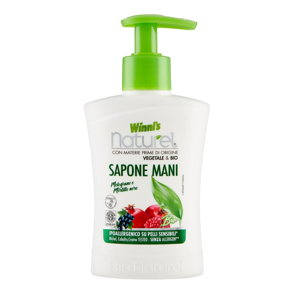 Sapone Mani Melograno E Mirtillo Nero