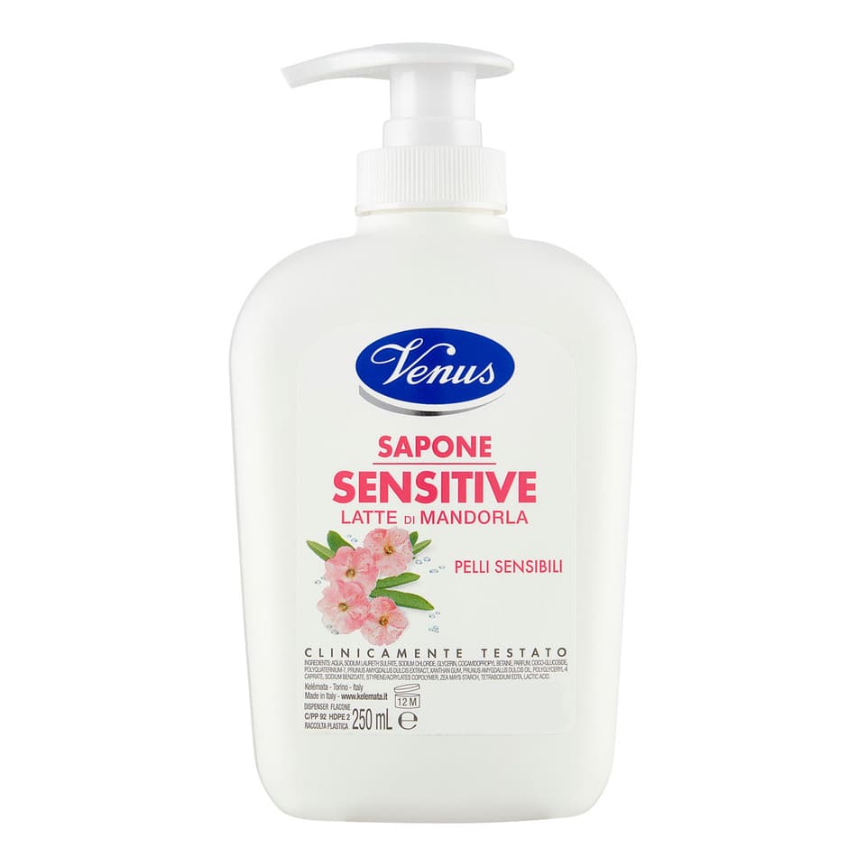 Sapone Sensitive Latte Di Mandorla