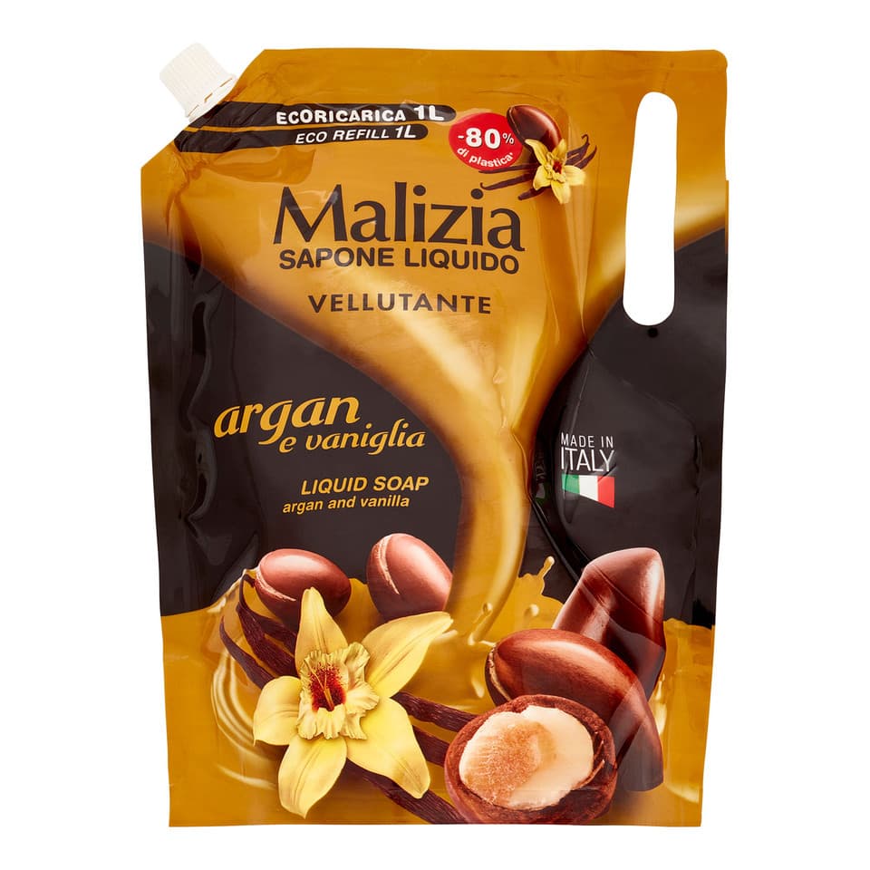 Sapone Liquido Vellutante Argan E Vaniglia