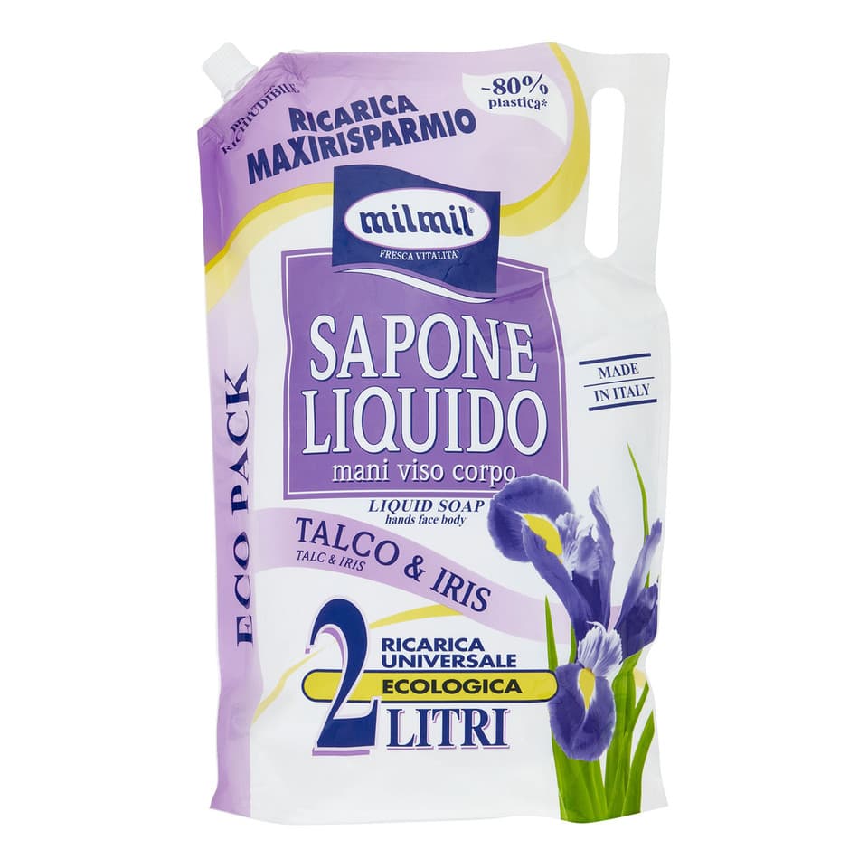 Sapone Liquido Talco & Iris Ricarica Universale Ecologica