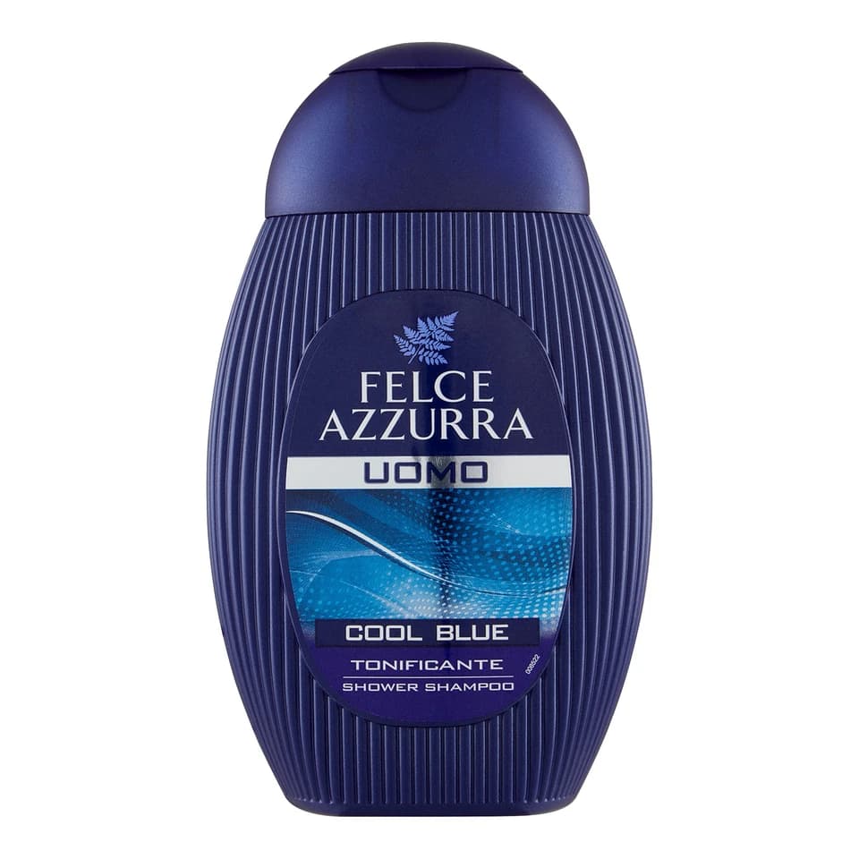 Uomo Cool Blue Tonificante Shower Shampoo