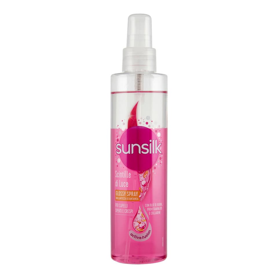 Scintille Di Luce Glossy Spray Per Capelli Spenti E Crespi