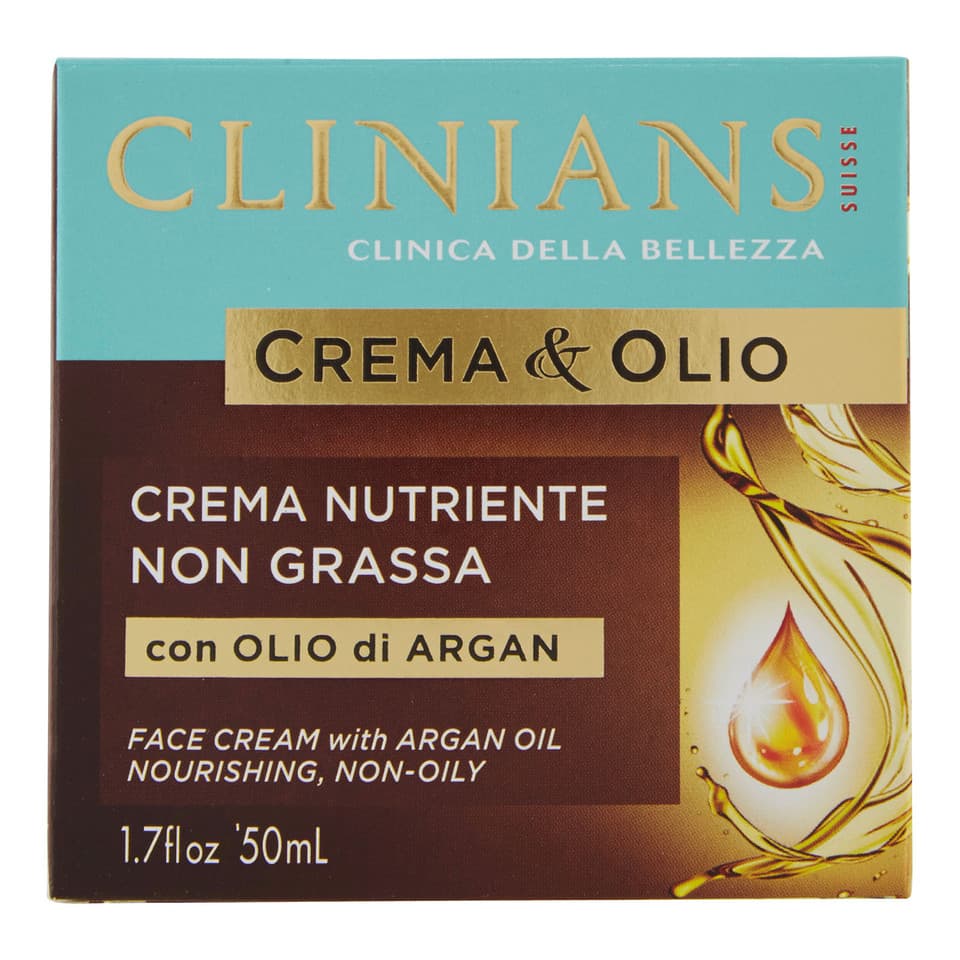 Crema & Olio Crema Nutriente Non Grassa Con Olio Di Argan