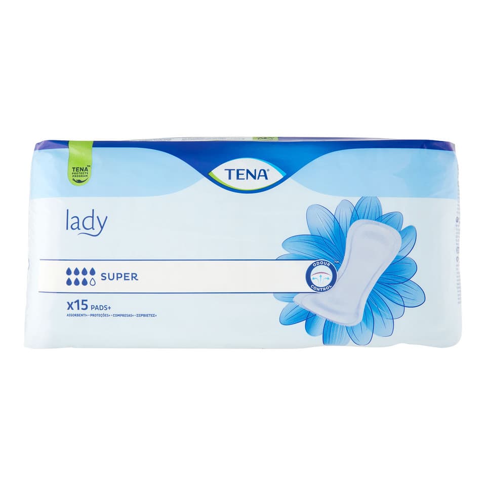 Assorbenti Tena Lady Super Pads+ 15 Pz
