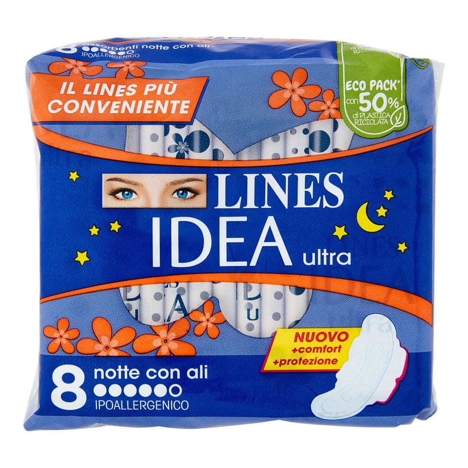 Idea Ultra Notte Con Ali 8 Pz