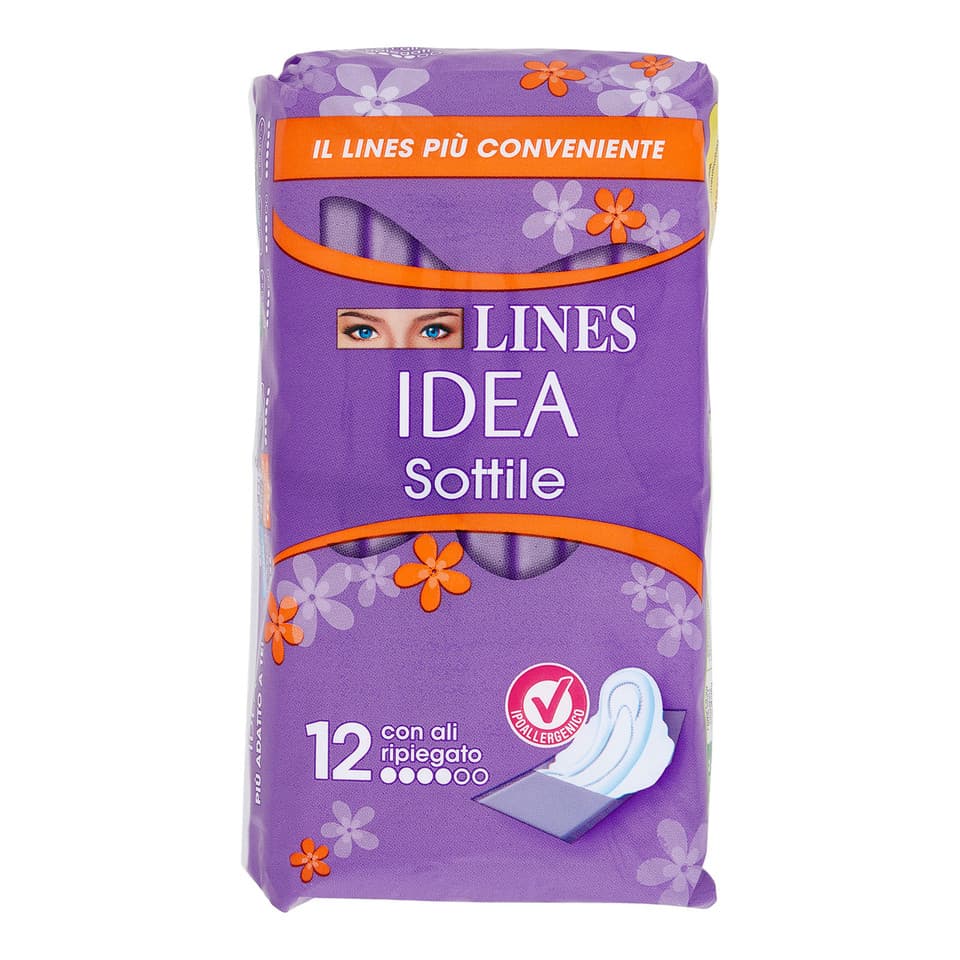 Idea Sottile Con Ali Ripiegato 12 Pz