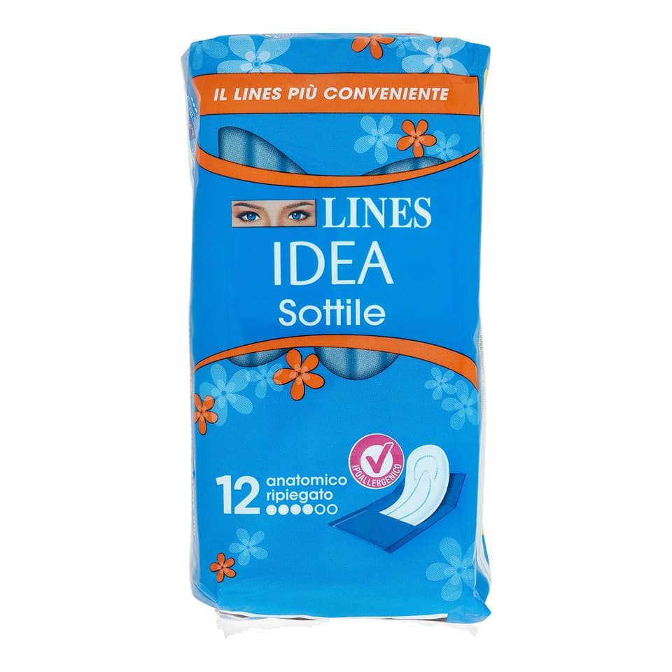 Idea Sottile Anatomico Ripiegato 12 Pz